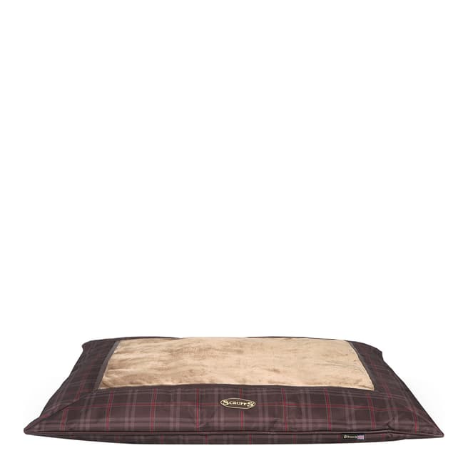 Scruffs Brown Scruffs Balmoral Pillow Bed 100x70cm