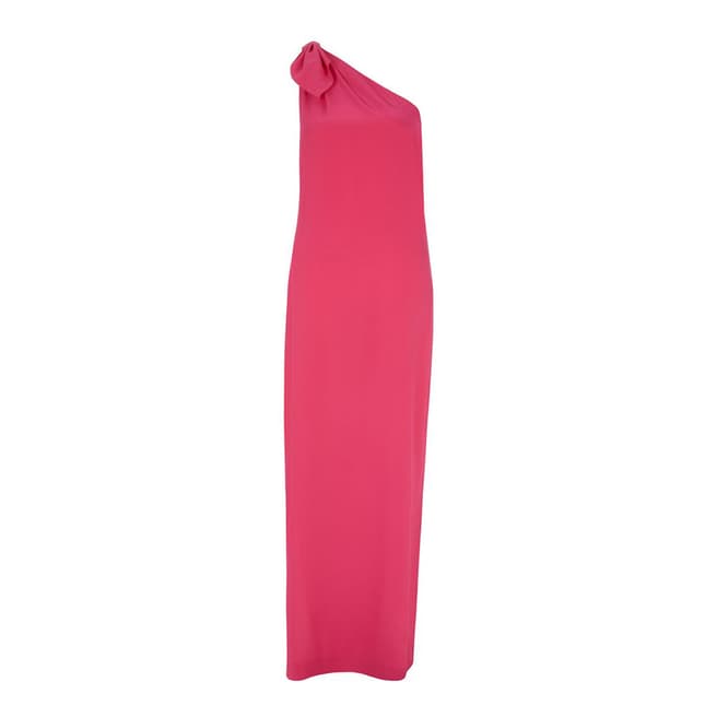 Hobbs London Pink Rosalie Silk Maxi Dress