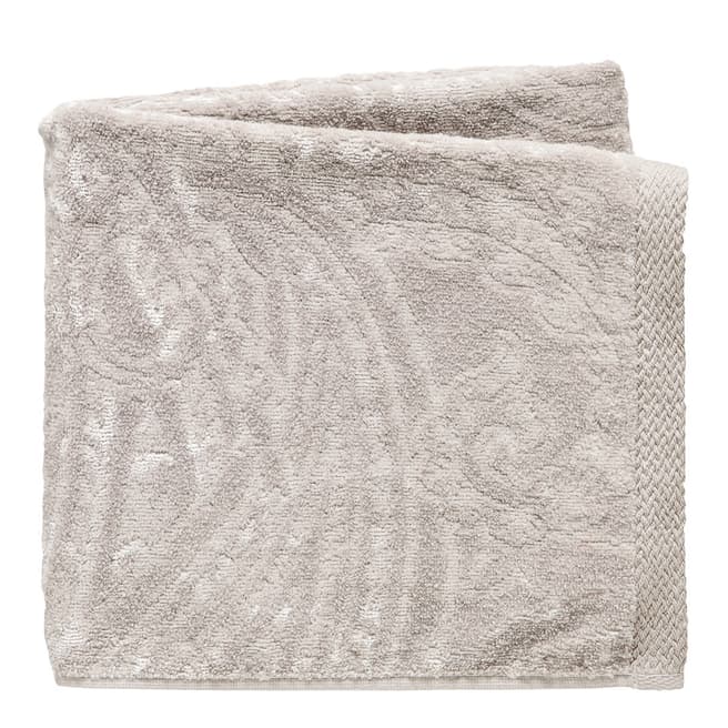 Fable Pack of 3 Charente Guest Towels, Silver