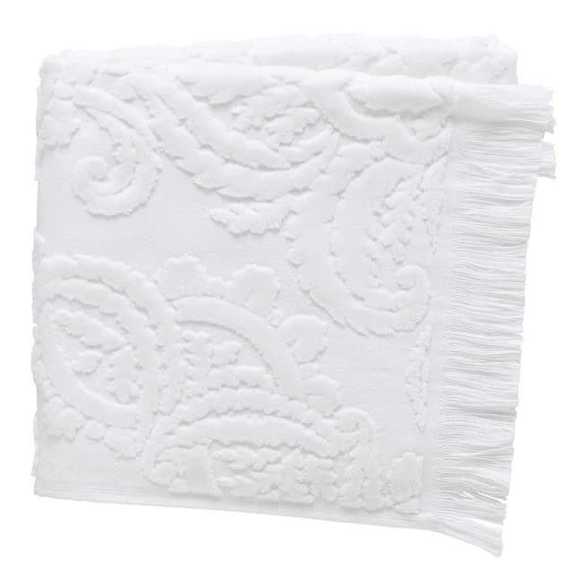 Fable Montford Bath Towel, White
