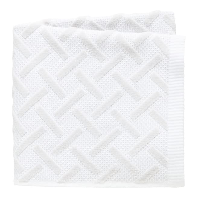 Fable Vienne Bath Towel, White 