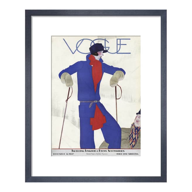 Paragon Prints Vogue 14 December 1927 36x28cm Framed Print