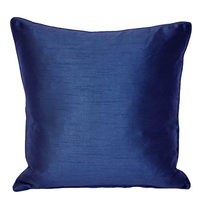 Riva Home Royal Blue Fiji Silk Cushion, 43x43cm