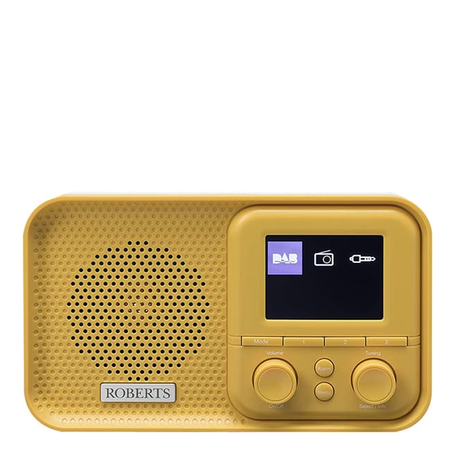 Roberts Radio PLAY M4 DAB/DAB+/FM Portable radio, Yellow