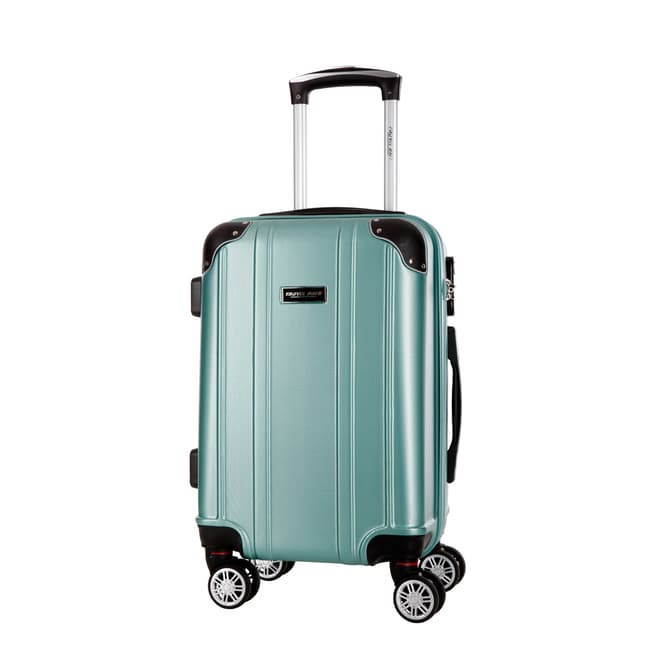 Travel One Green Bazzano 8 Wheel Medium Suitcase 56cm