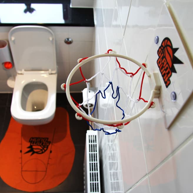 Thumbs Up Slam Dunk Toilet Basketball