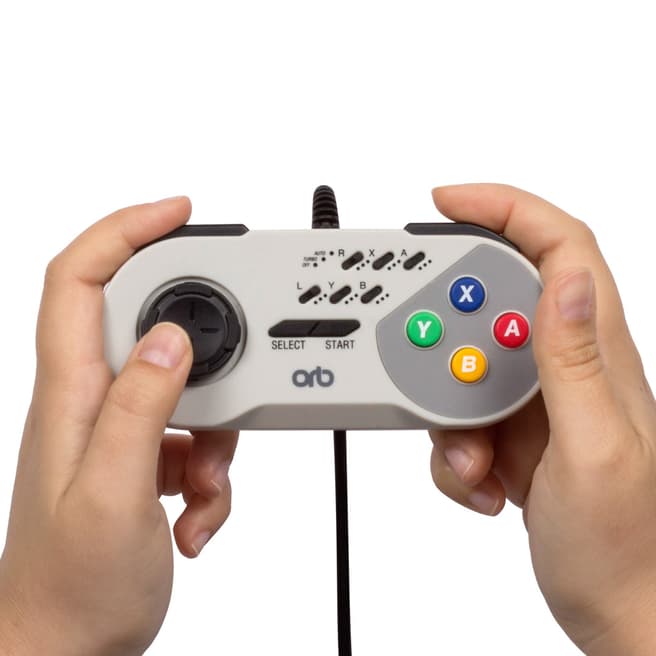 Thumbs Up Turbo Wired Controller: SNES