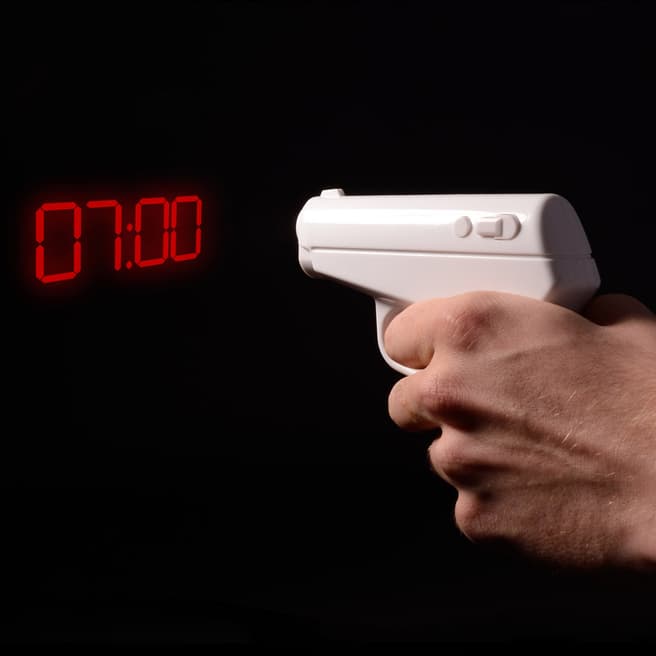Thumbs Up Secret Agent Alarm Clock
