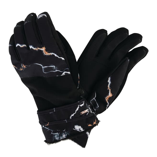 Dare2B Black Adulation Luxe Ski Gloves