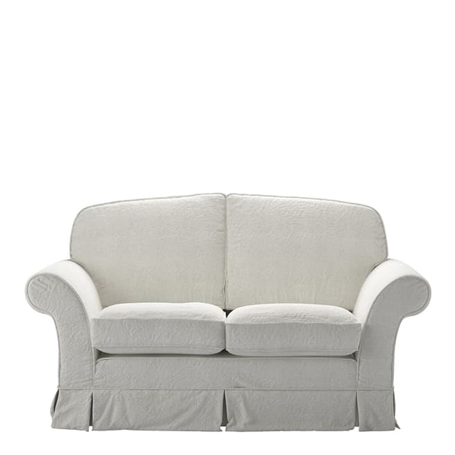 sofa.com Aspen Cushion Back Two Seat Sofa in Chalk Washed Linen