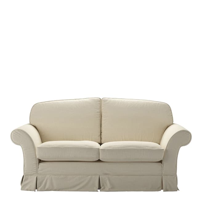 sofa.com Aspen Cushion Back  Three Seat Sofa in Diamond Weave Wheat Sheaf