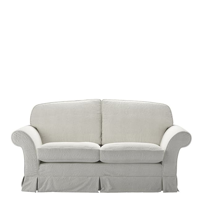 sofa.com Aspen Cushion Back  Three Seat Sofa in Chalk Washed Linen