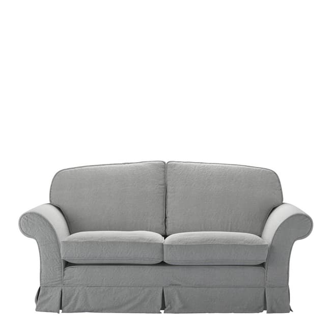 sofa.com Aspen Cushion Back  Three Seat Sofa in Seal Washed Linen
