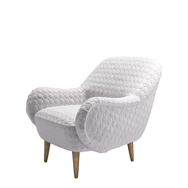 sofa.com Percy Armchair in Feather Quilted Velvet
