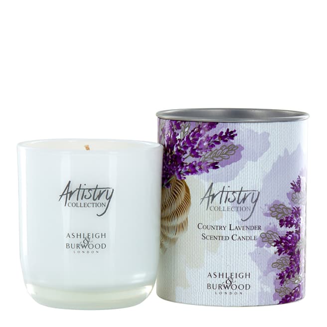 Ashleigh and Burwood Artistry Candle - Country Lavender - 200g