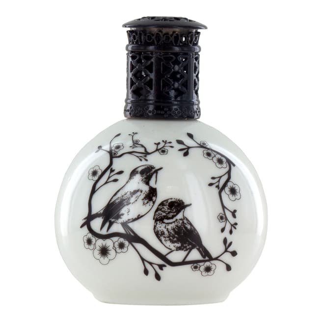 Ashleigh and Burwood Simply Ceramics Fragrance Lamp: Two little birds