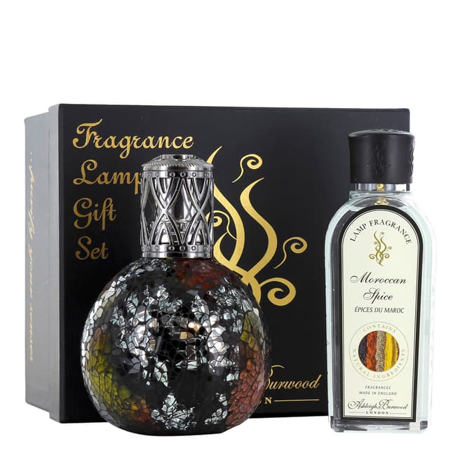Ashleigh and Burwood Oriental Woodland & Moroccan Spice Fragrance Lamp Gift Set