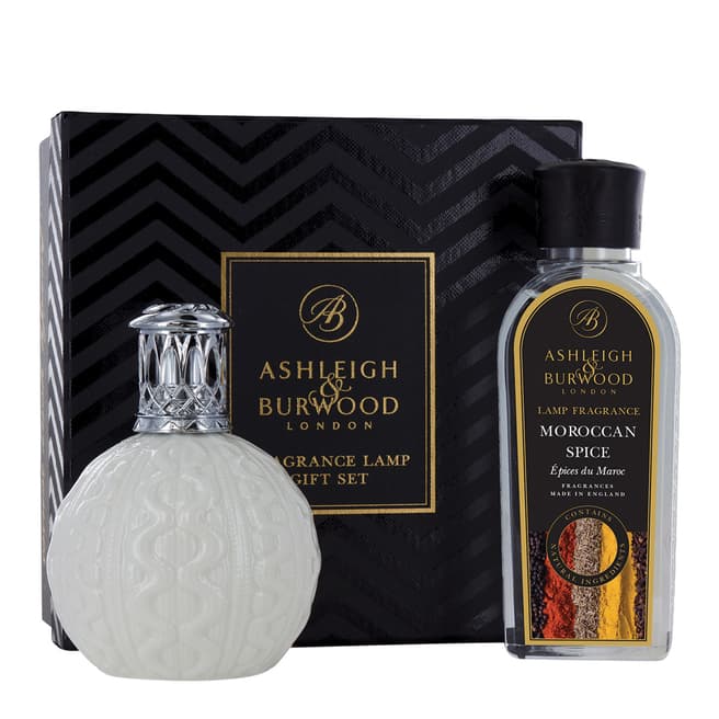 Ashleigh and Burwood Cosy Knit & Log Fires Fragrance Lamp Gift Set