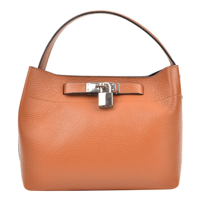 Isabella Rhea Cognac Leather Isabella Rhea Shoulder Bag