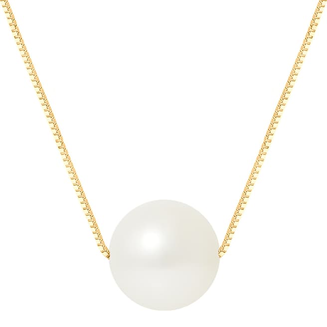 Ateliers Saint Germain White/Gold Tahiti Pearl Necklace