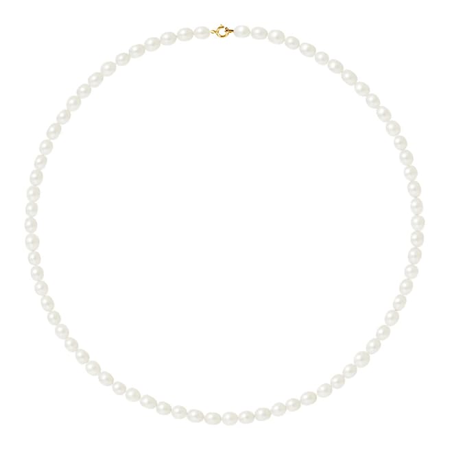 Ateliers Saint Germain Natural White Pearl Necklace 4-5mm