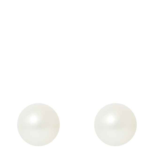 Ateliers Saint Germain Natural White Stud Earrings 6-7mm
