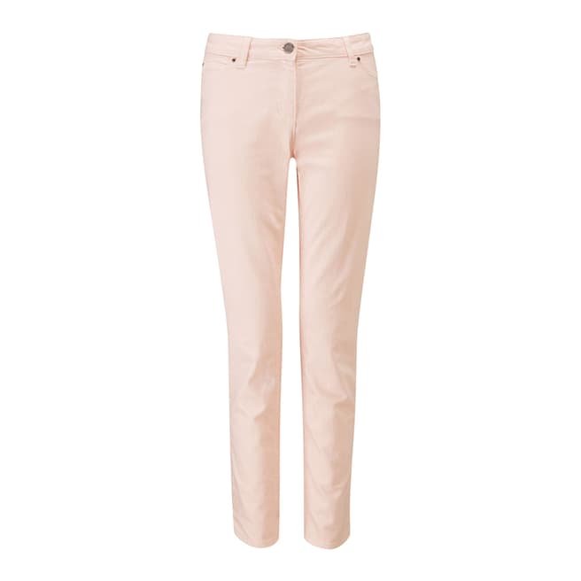 Pure Collection Blush Cotton Cropped Jean