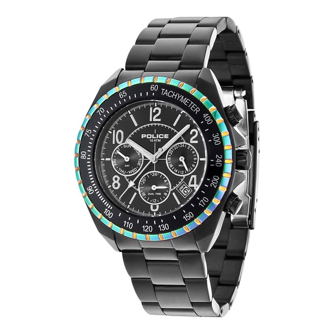 Police Black/Black  Stainless Steel Bracelet Watch