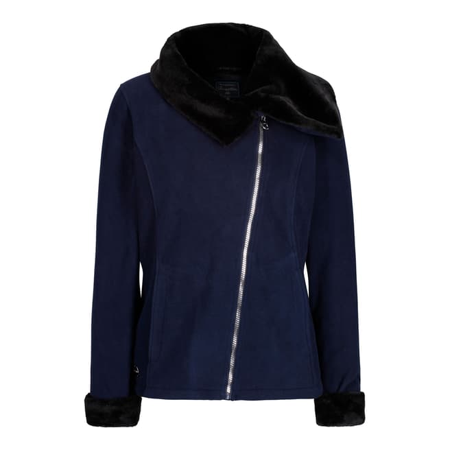 Regatta Black/Navy Balencia Fleece Jacket