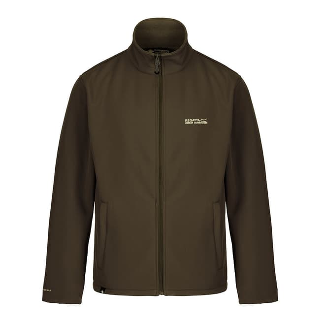 Regatta Dark Khaki/Grey Cera III Softshell Jacket