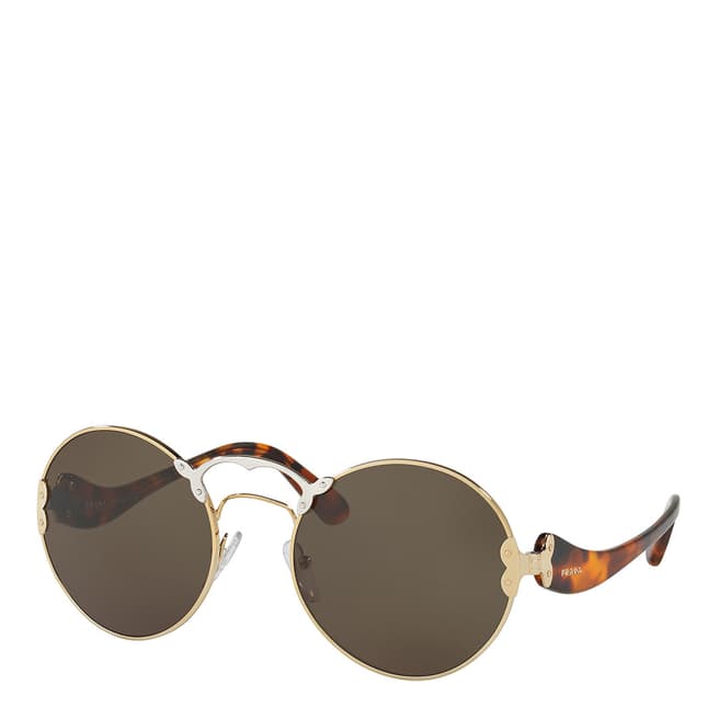 Prada Women's Gold Prada Sunglasses 57mm