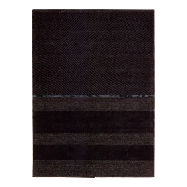 Calvin Klein Black Vale Rug, 330x236cm
