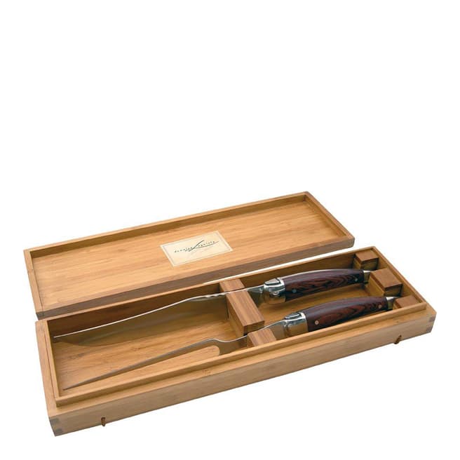 Laguiole Carving Set with Knife & Fork