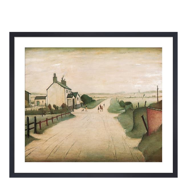 LS Lowry A Country Road, 70x80cm