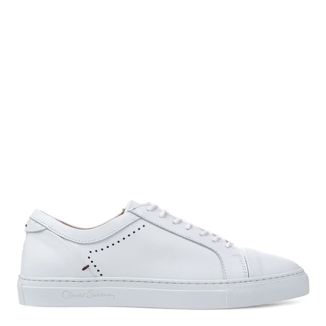 Oliver Sweeney White Leather Vendas Trainers