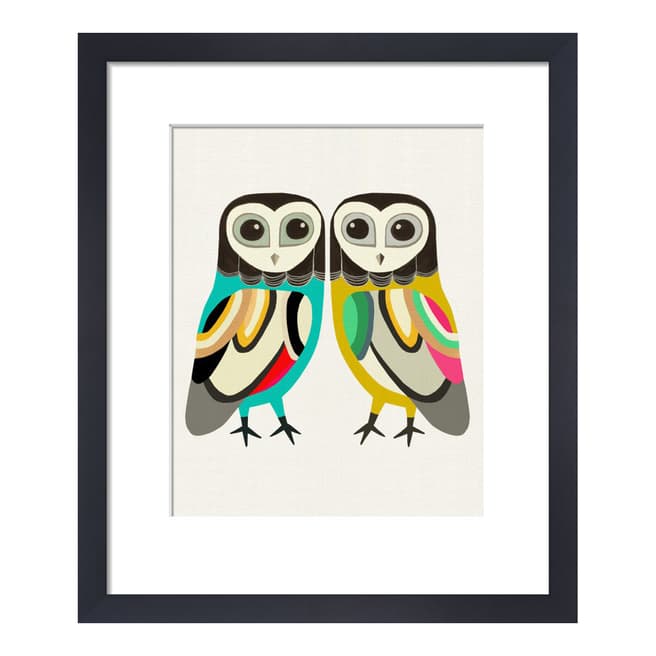 Inaluxe A Company of Two 36x28cm Framed Print