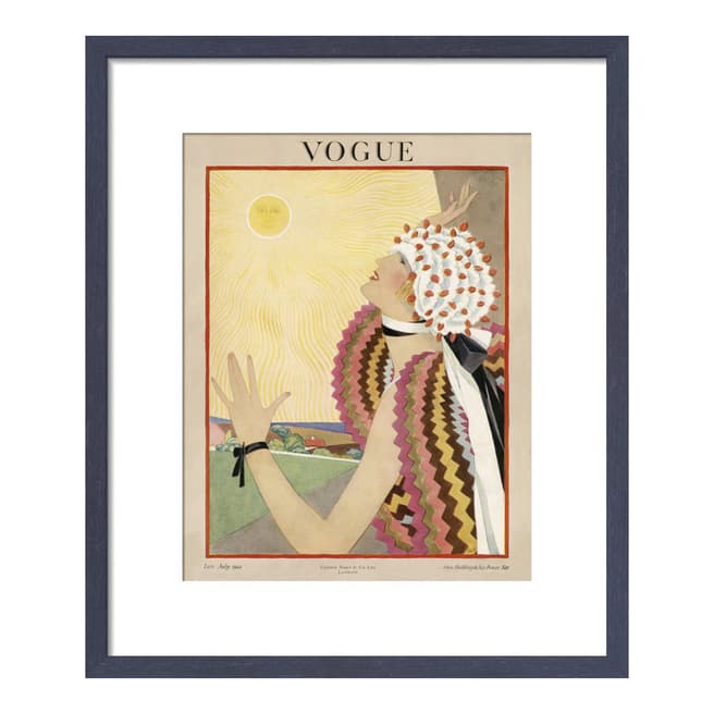 Vogue Vogue Late July 1922 36x28cm Framed Print