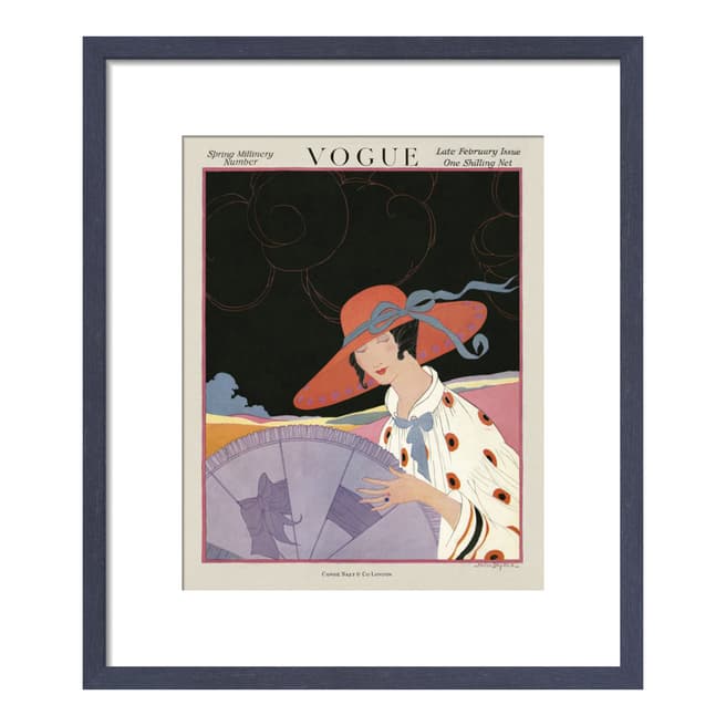 Vogue Vogue Late February 1917 36x28cm Framed Print