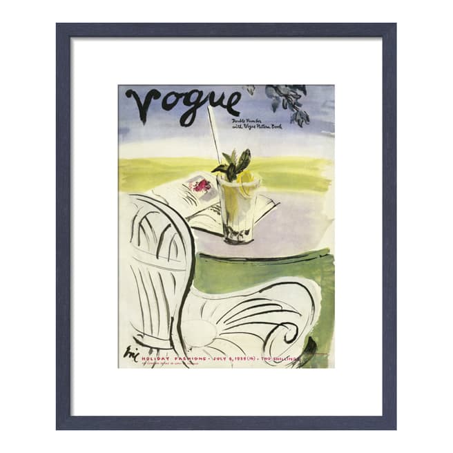 Vogue Vogue July 1938 36x28cm Framed Print