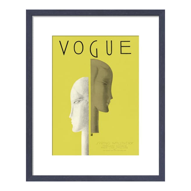 Vogue Vogue February 1929 36x28cm Framed Print