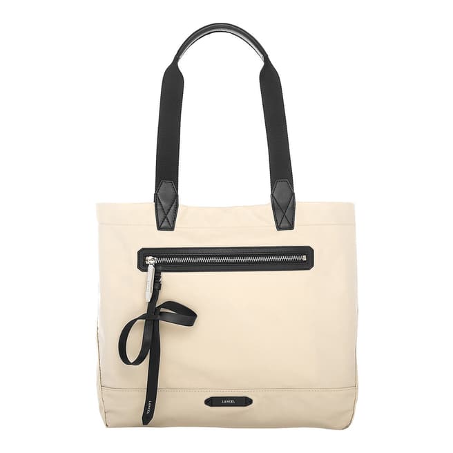 Lancel Sahara/Khaki Extra Large Reversible Tote Bag