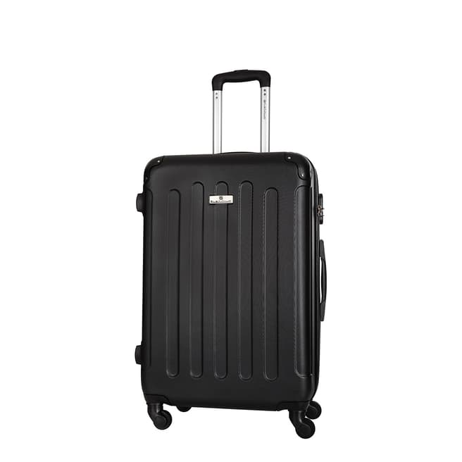 Platinium Black Buccia 4 Wheeled Suitcases 50cm