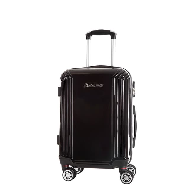 Platinum Black Akina Wheel Suitcases Small