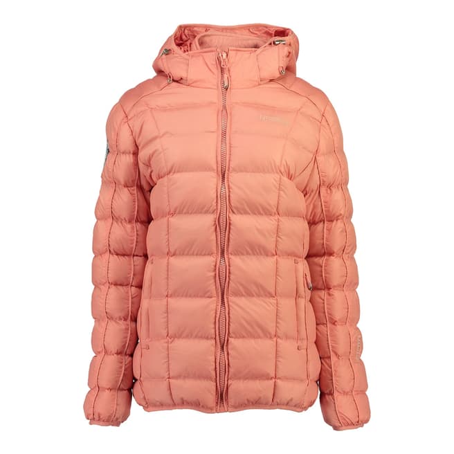 Geographical Norway Coral Barbouille Short Parka
