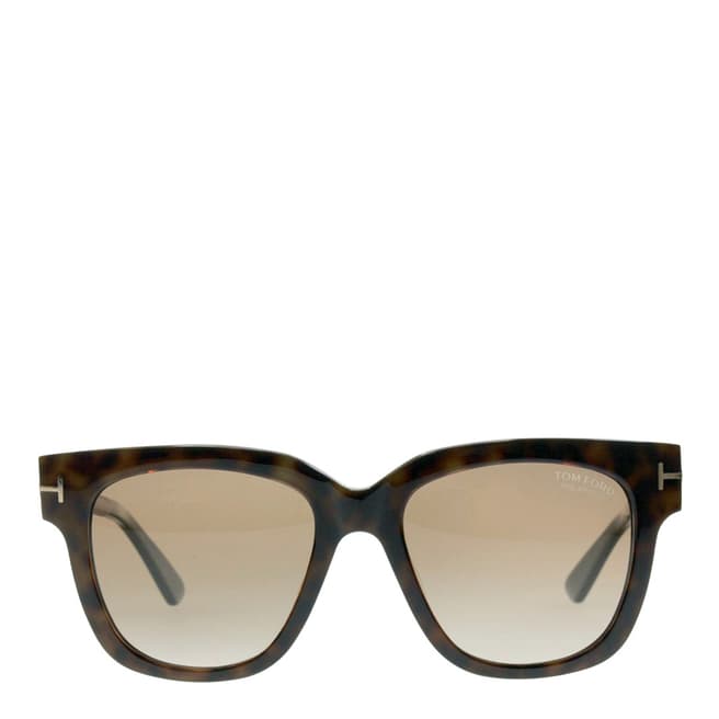 Tom Ford Women's Brown / Gold Sunglasses 53mm