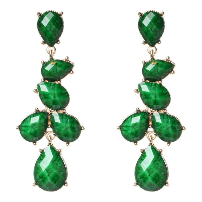 Amrita Singh Green Stone Earrings