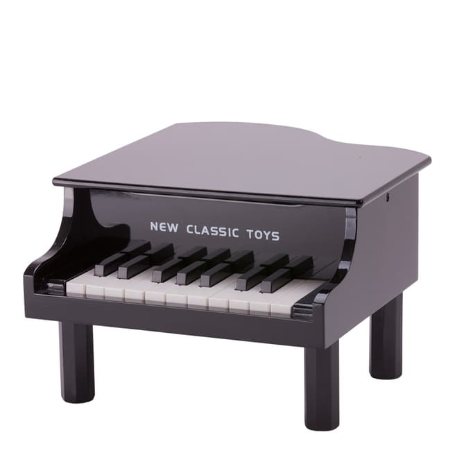New Classic Toys Black 18 Key Grand Piano