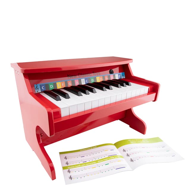 New Classic Toys Red Children's 25 Key E-Piano