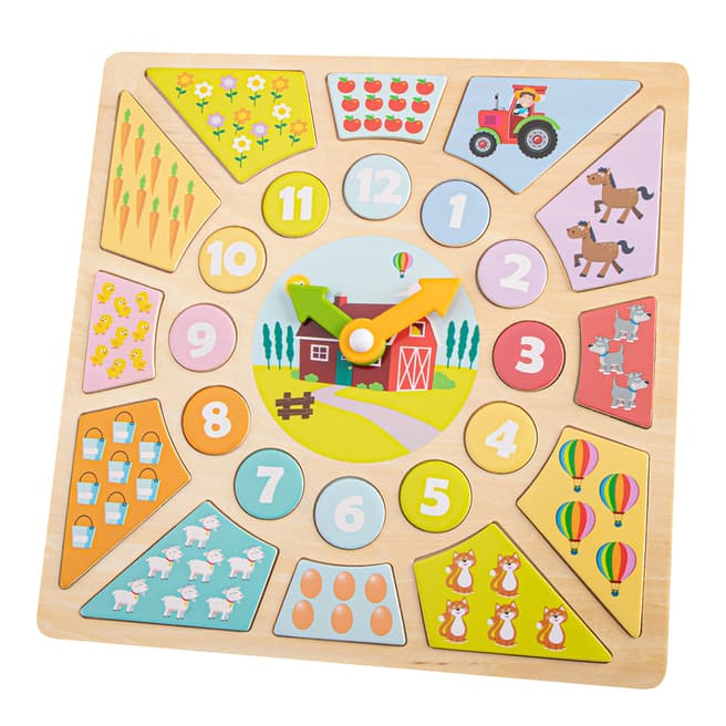 New Classic Toys Multi Clock Puzzle