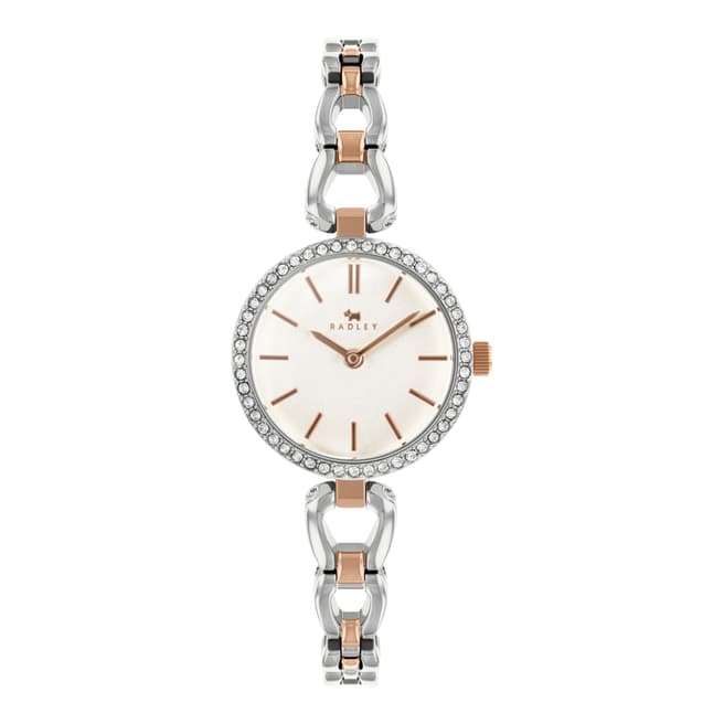 Radley Silver/Rose Gold Links Stainless Steel Watch